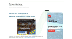 Desktop Screenshot of correomovistar.org